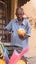 Coconut Seller Galle, Sri Lanka