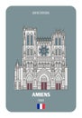 Amiens Cathedral in Amiens, France