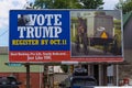 Amish Billboard Vote Trump