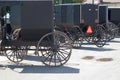 Amish Buggies Royalty Free Stock Photo