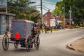 Amish buggies in Intercourse PA