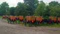 Amish buggies Royalty Free Stock Photo