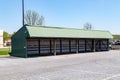 Amish Buggy Parking Shed Royalty Free Stock Photo