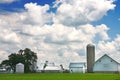Amish farm Royalty Free Stock Photo