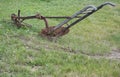 Amish farm plow