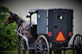 An Amish Horse And Buggy Royalty Free Stock Photo
