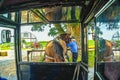 Amish horse and buggy field agriculture in Lancaster, PA US