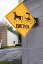 Amish Horse and Buggy Sign