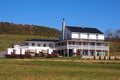 Amish House with Buggies Royalty Free Stock Photo