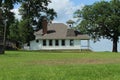 Amish school house on a hill