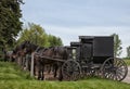 Amish Transportation Royalty Free Stock Photo