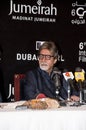 Amitabh Bachchan in DIFF replying to press