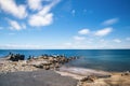 Amity Point beach on Stradbroke Island, Queensland Royalty Free Stock Photo