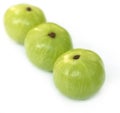 Amla fruits with selective focus