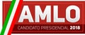 AMLO Andres Manuel Lopez Obrador Candidato presidencial 2018, presidential candidate 2018 spanish text