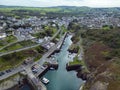 Amlwch Harbor - Anglesey - Wales Royalty Free Stock Photo