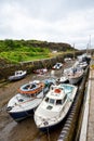 Amlwch Port Fishing Boats Royalty Free Stock Photo