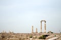 Amman citadel - Jordan Royalty Free Stock Photo