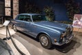 Rollce-Royce Silver Shadow 1968 at the exhibition in the King Abdullah II car museum in Amman, the capital of Jordan