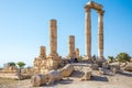 View at the Temple of Hercules at Citadel hill in Amman city - Jordan