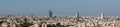 Amman landmarks and famous buildings panoramic view Royalty Free Stock Photo