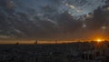 Amman at sunset Royalty Free Stock Photo