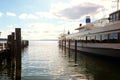 Ammersee lake near Munich, touristic boats