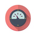 ammeter. Vector illustration decorative design Royalty Free Stock Photo