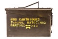 Ammo box Royalty Free Stock Photo