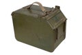 Ammo Can for ammunition belt for a 12.7 mm heavy machine gun DShK used by the former Soviet Union