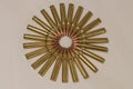 Ammo circle from top Royalty Free Stock Photo