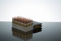 .223 ammo 50 count Royalty Free Stock Photo