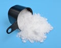 Ammonium bicarbonate is an inorganic compound with formula NH4HCO3. Royalty Free Stock Photo