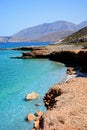 Ammoudara coastline, Crete. Royalty Free Stock Photo