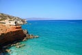 Ammoudara coastline, Crete. Royalty Free Stock Photo
