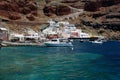 Ammoudi Harbor in Santorini, Greece