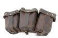 Ammunition bag to German Mauser rifle Royalty Free Stock Photo