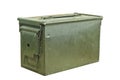 Ammunition box Royalty Free Stock Photo