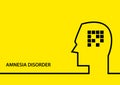 Amnesia disorder symbol