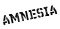 Amnesia rubber stamp