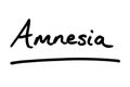 Amnesia Royalty Free Stock Photo
