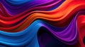 Abstract AMOLED 3D Background , A Colorful Journey into Dimensional Brilliance