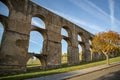 PORTUGAL ALENTEJO ELVAS AQUEDUCT Royalty Free Stock Photo