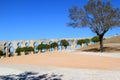 The Amoreira Aqueduct of Elvas, Portugal Royalty Free Stock Photo