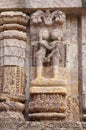 An amorous couple, Sun Temple, Konarak Royalty Free Stock Photo