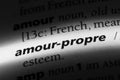 amour-propre Royalty Free Stock Photo