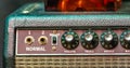 An amp where the volume goes to 11 Royalty Free Stock Photo
