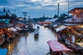 Ampahwa floating market