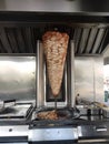 Kebab or shawarma is sold by hawkers in small roadside shops as a takeaway dish.