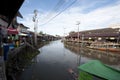 Ampawa Floating Market, Thailand Royalty Free Stock Photo